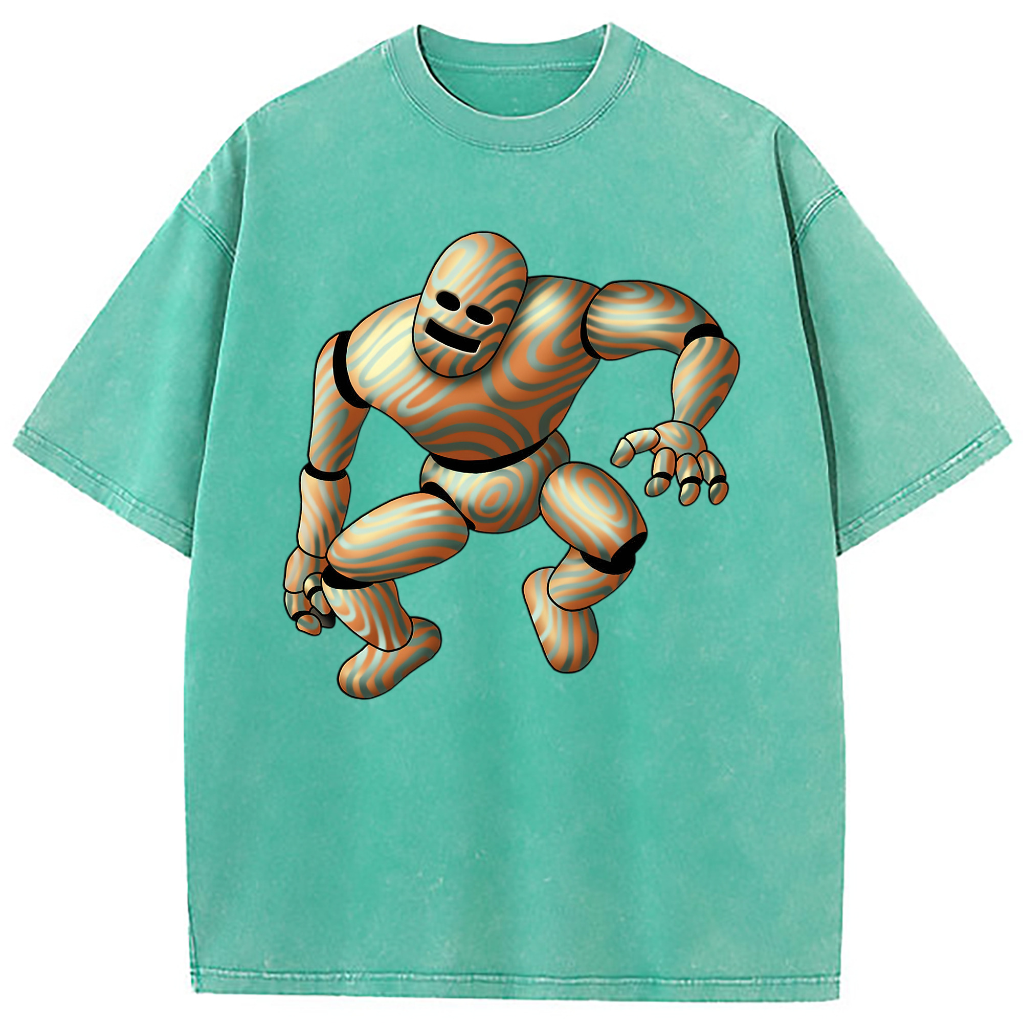 （画像用） ドラゴンクエスト Doragon Kuesuto Dragon Quest 綿100% ヴィンテージ風 半袖Tシャツ（フロントプリント）